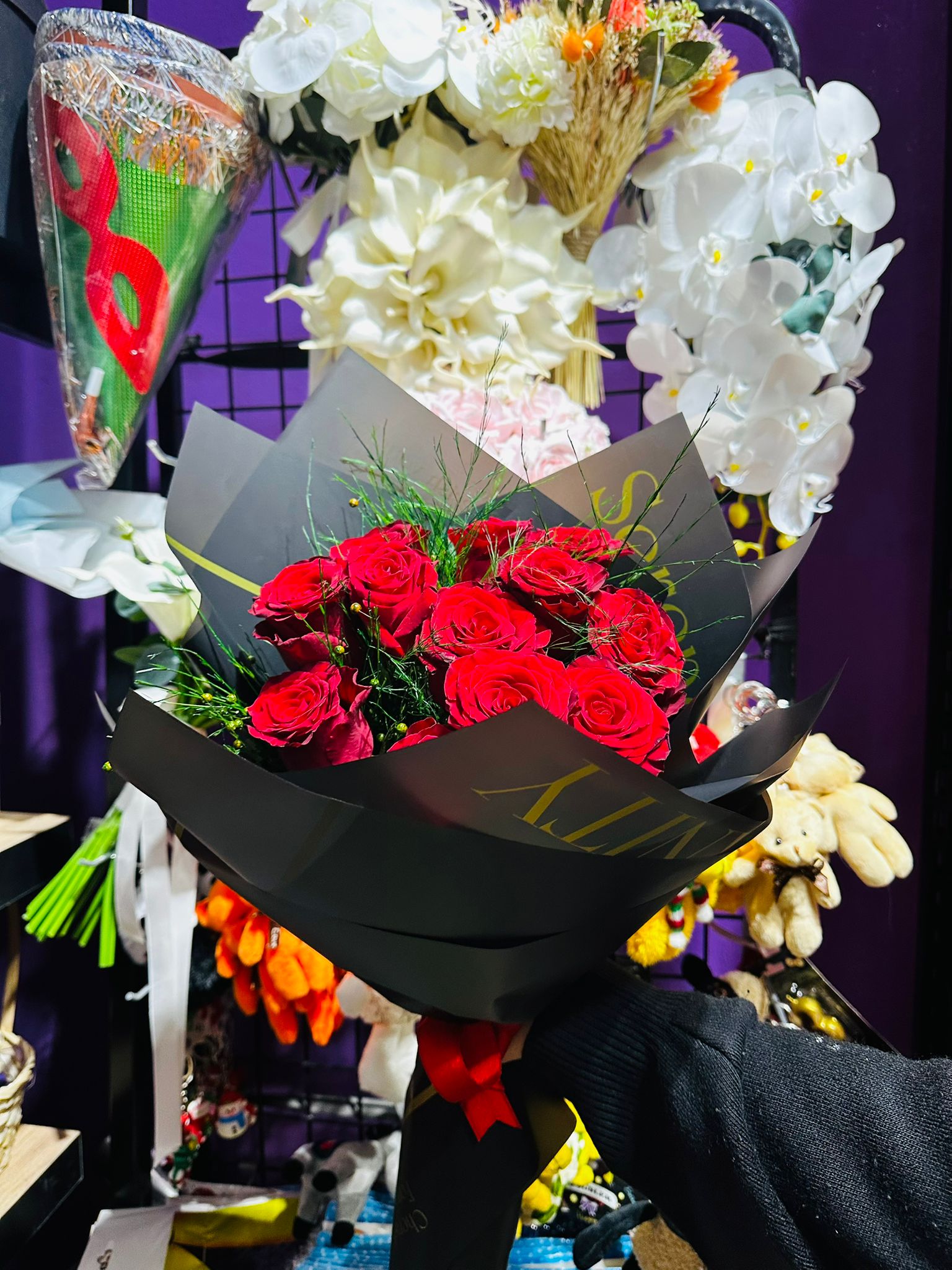 Canlı Gül Buketi 3